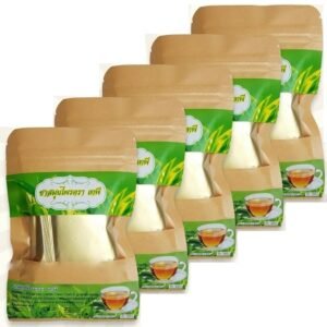 Organic Thai Tea Tapee Natural Herbal Tea Tepee (5 Packs) - 25 Tea bags