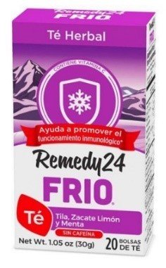 Remedy Immune Strength - Linden Flower, Lemongrass and Peppermint 20 Tea Bags (Caffeine Free)