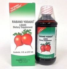 Rabano Yodado Liquid Dietary Supplement, Thyroid Treatment, 8 Fl Oz / 237 ml