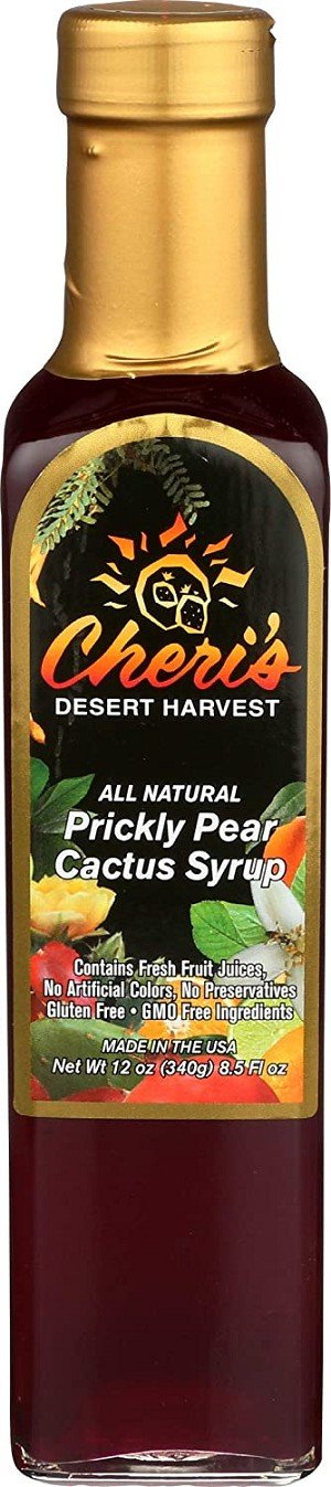 CHERI'S DESERT Prickly Pear Cactus Syrup, 12 OZ